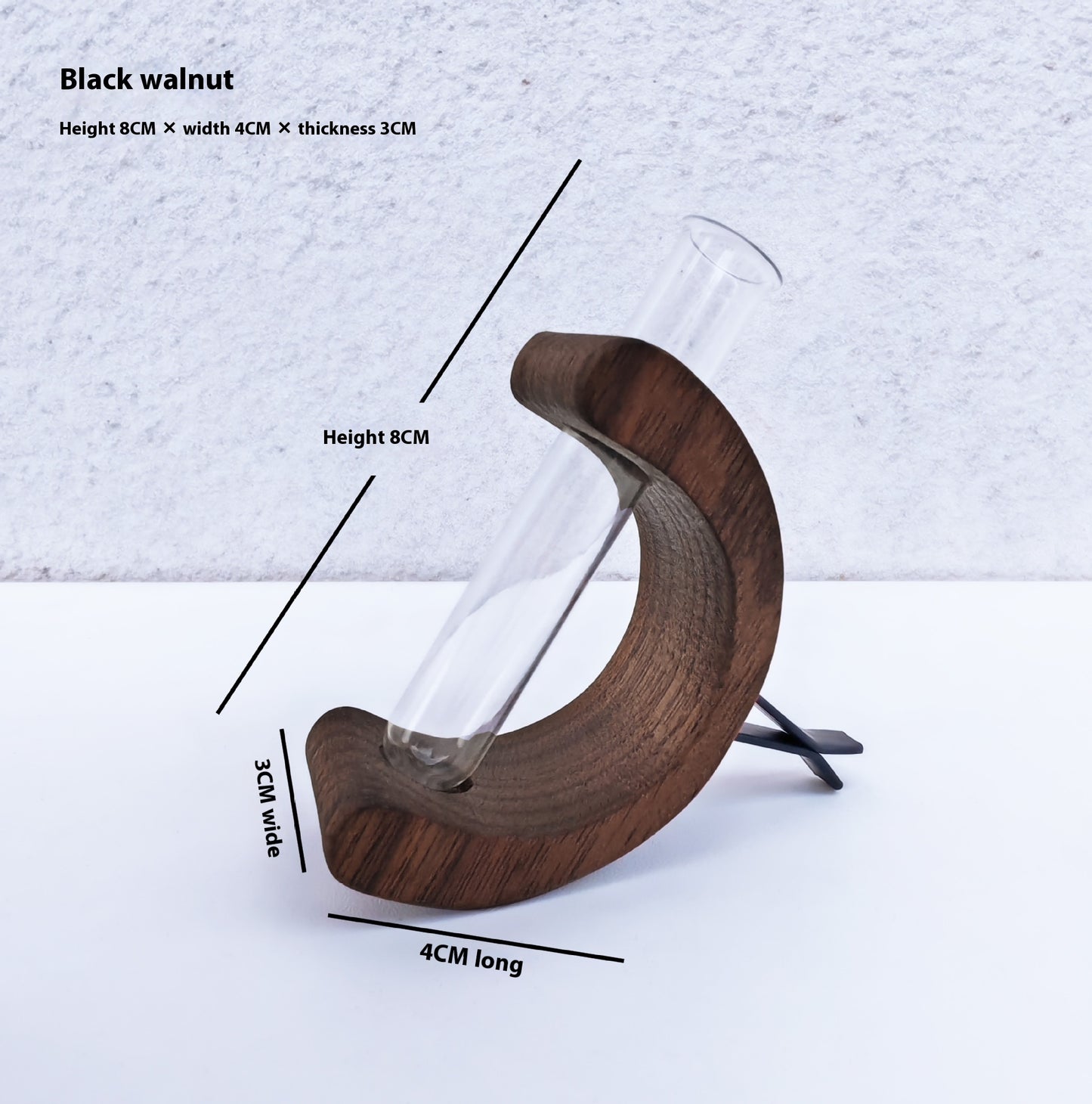 C-förmiger Blumenbehälter fürs Auto