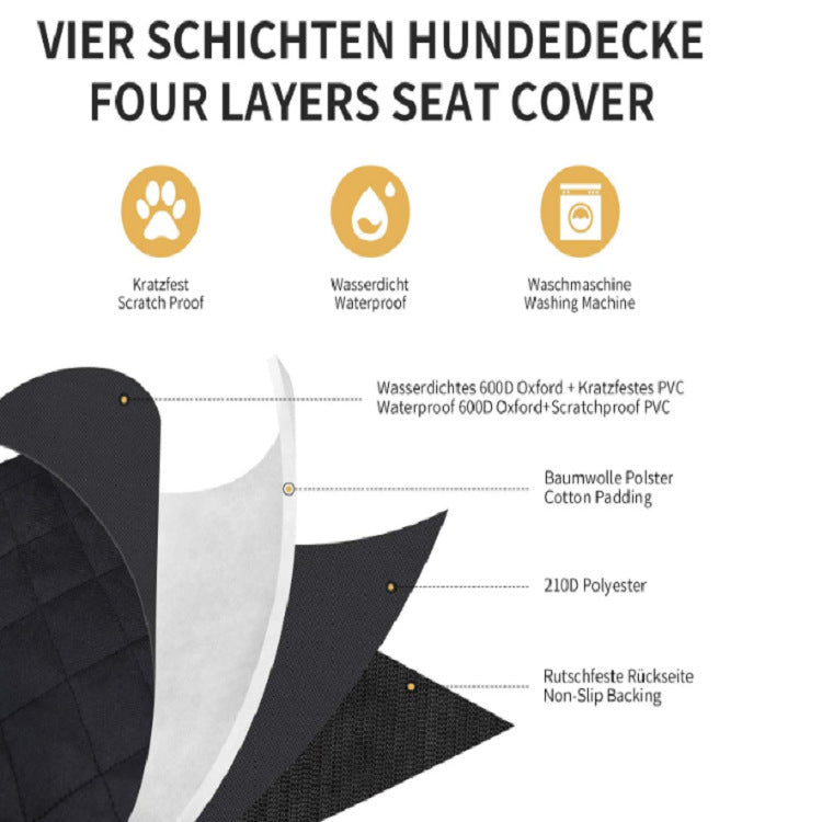 Auto-Kofferraummatte für Haustiere