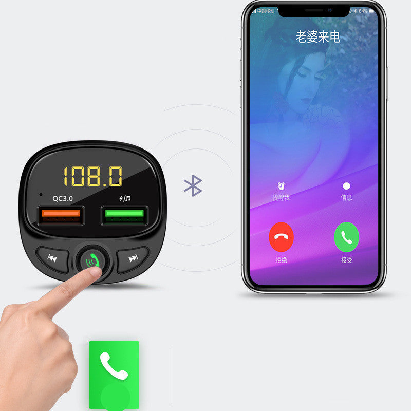 Neue Auto Bluetooth Ladegerät Dual USB Zigarettenanzünder
