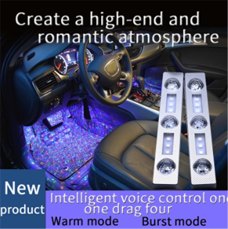 Auto USB LED Licht Sternennacht Atmosphäre