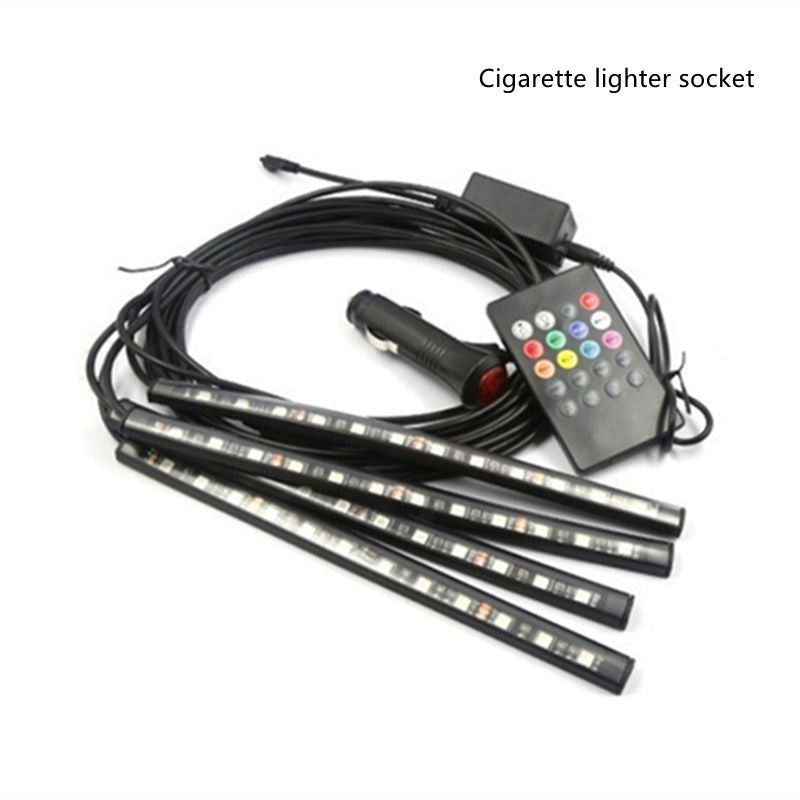 USB-Sprachsteuerung, Rhythmus Licht für Auto-Innenraum