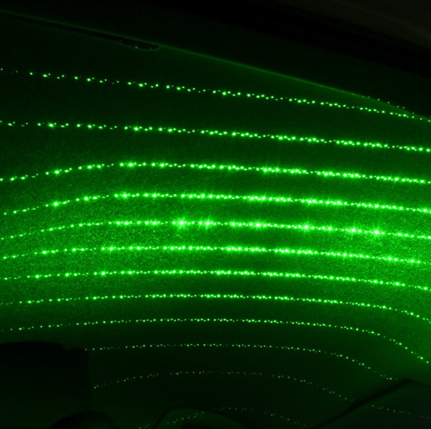 USB-Sternenlichter Laserprojektionslichter Autoatmosphäre