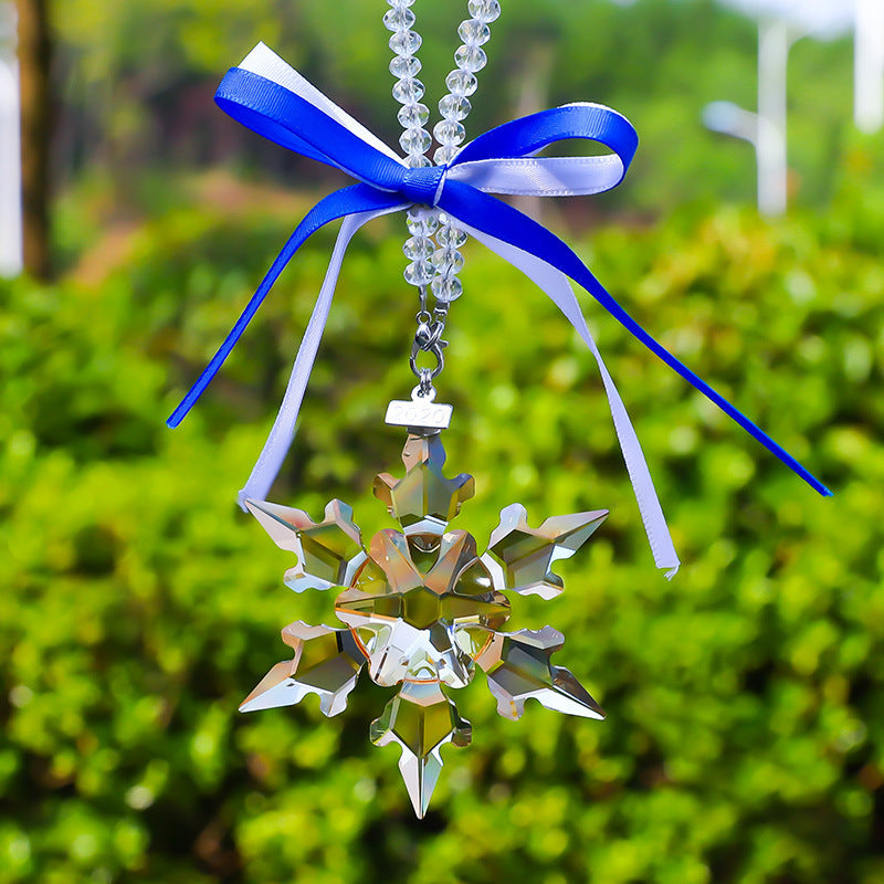 Kristall Schneeflocke Anhänger