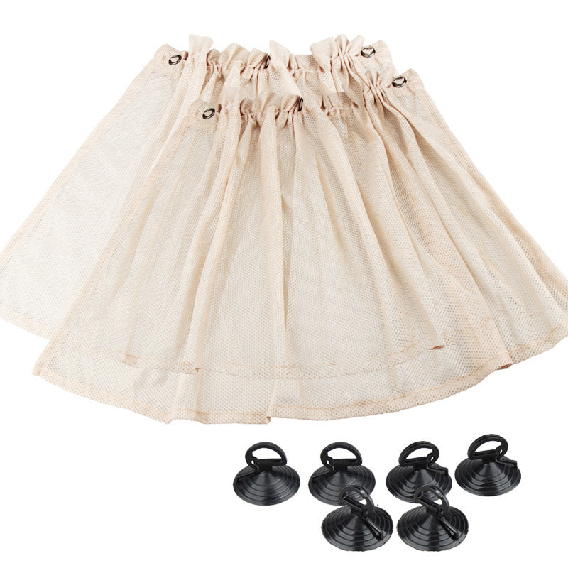 Seitenfenster Sonnenschutz Innenraum