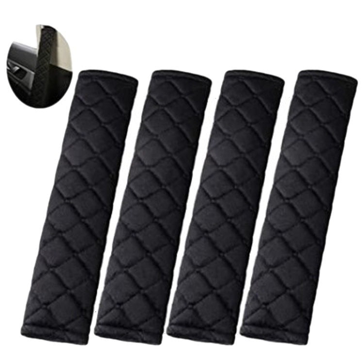 Schwarzes Schulterpolster