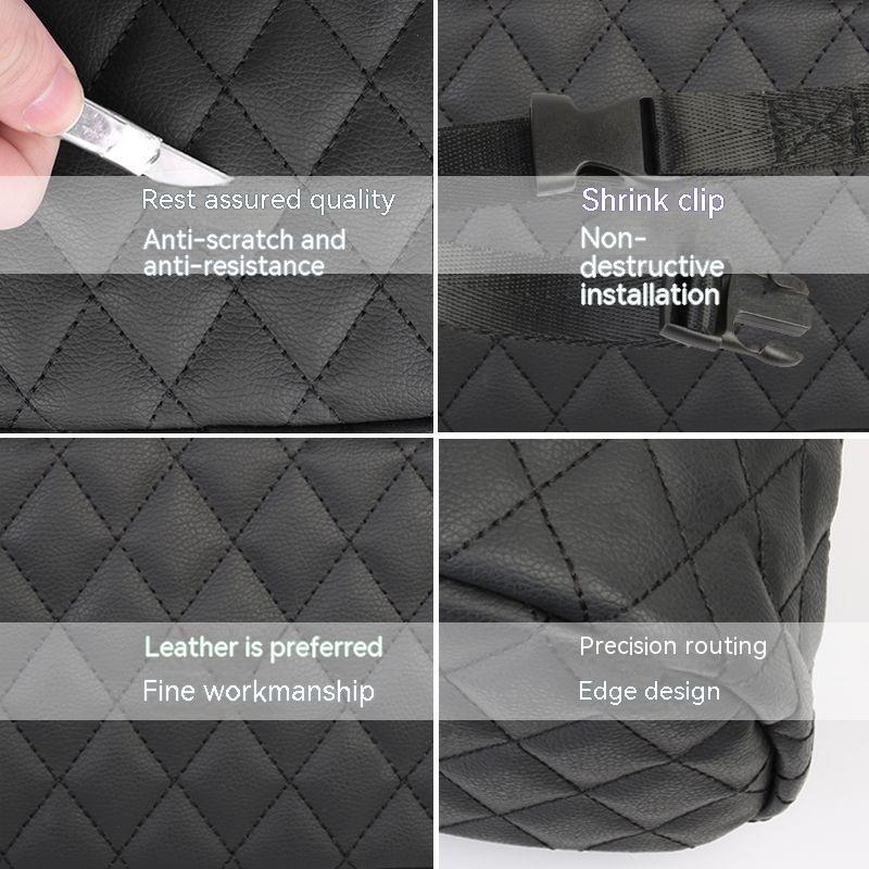 Multifunktionale Hängetasche oder Mülleimer für den Sitz