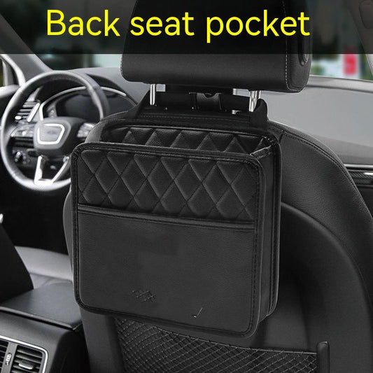 Multifunktionale Hängetasche oder Mülleimer für den Sitz