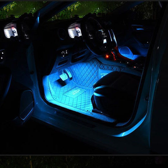 USB-Sprachsteuerung, Rhythmus Licht für Auto-Innenraum