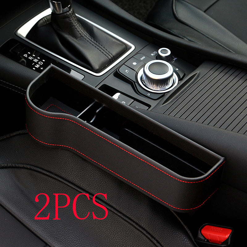 Aufbewahrungsbox für die Sitzlück, für Geldbörse, Telefon, Münzen, Zigaretten, Schlüssel, Karten, Autozubehör