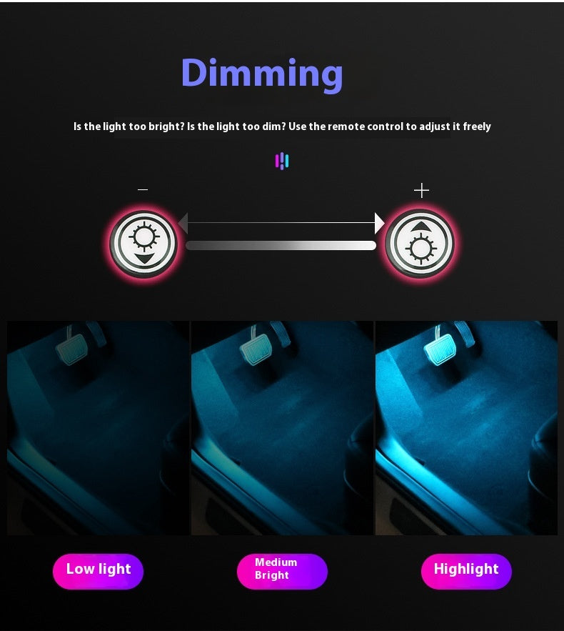 Drahtloses magnetisches LED-Atmosphärenlicht