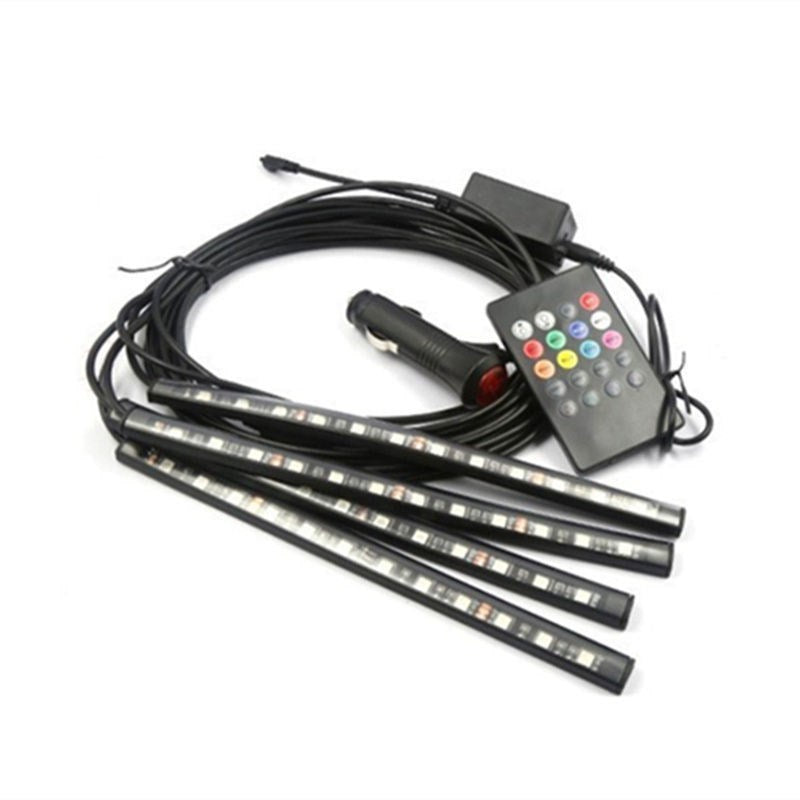 USB-Sprachsteuerung, Rhythmus Licht für Auto-Innenraum