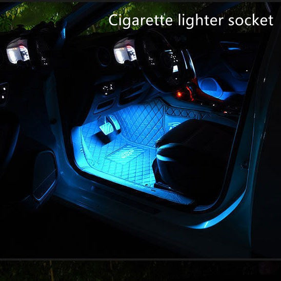 USB-Sprachsteuerung, Rhythmus Licht für Auto-Innenraum